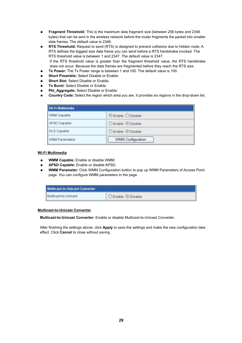 PLANET WNRT-625 User Manual | Page 29 / 42