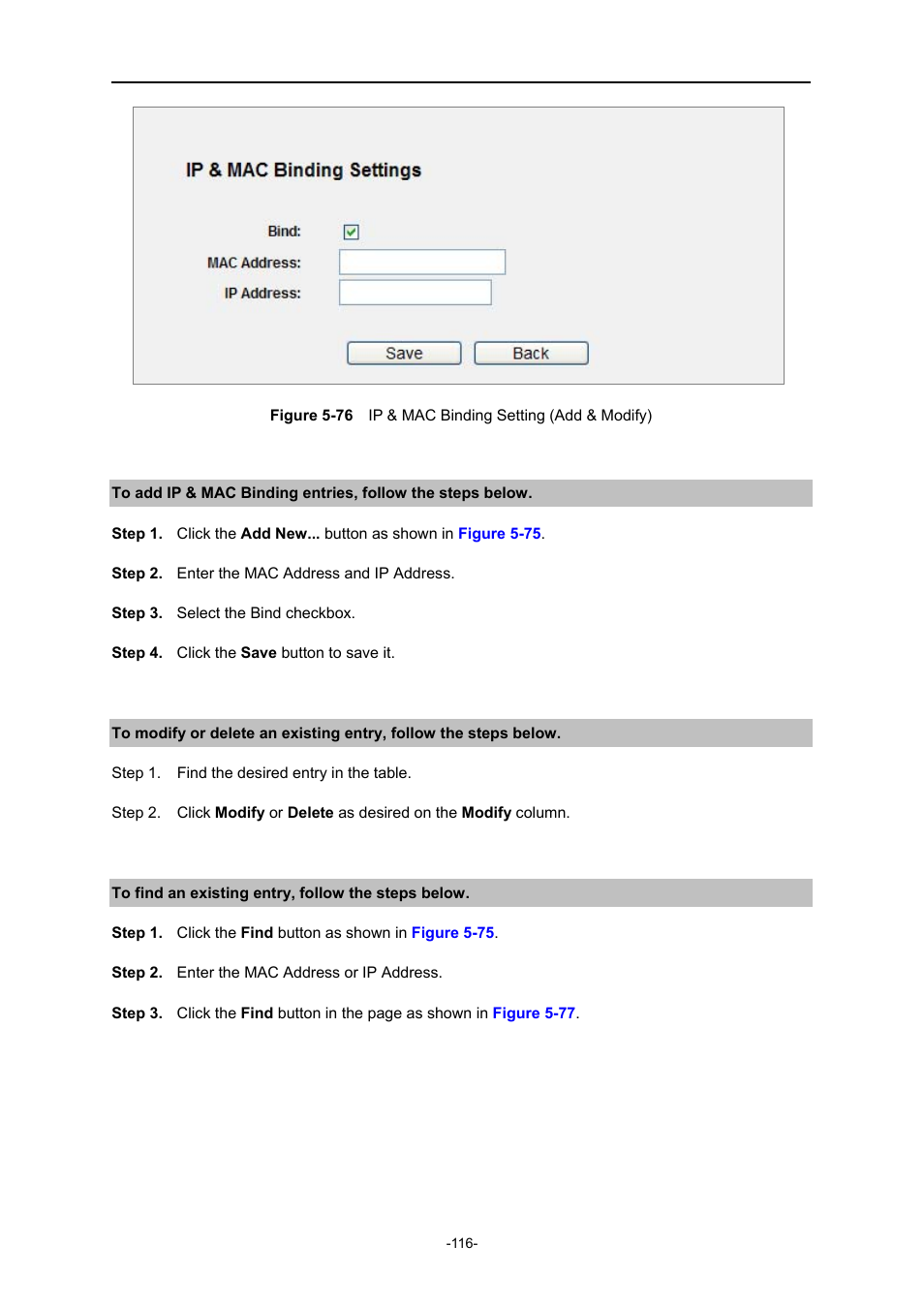 Igure, Inding, Etting | Odify | PLANET WNRT-627 User Manual | Page 116 / 165