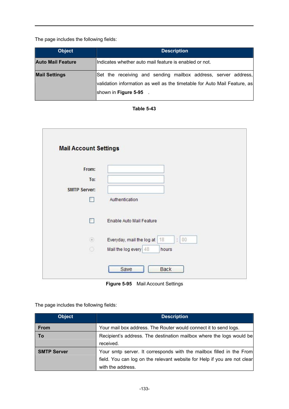 Igure, Ccount, Ettings | PLANET WNRT-627 User Manual | Page 133 / 165
