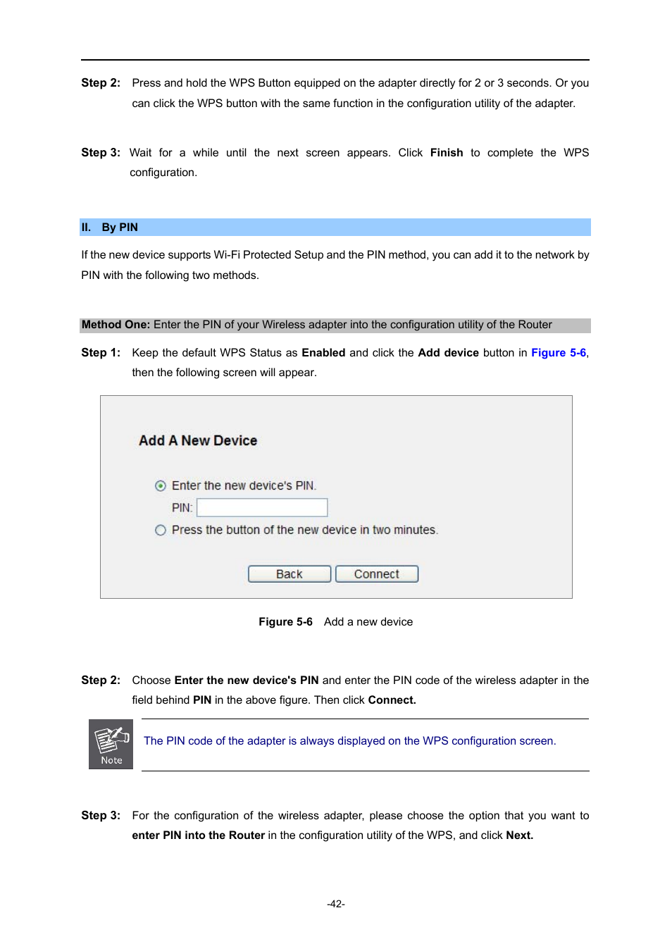 Igure, Dd a new device | PLANET WNRT-627 User Manual | Page 42 / 165