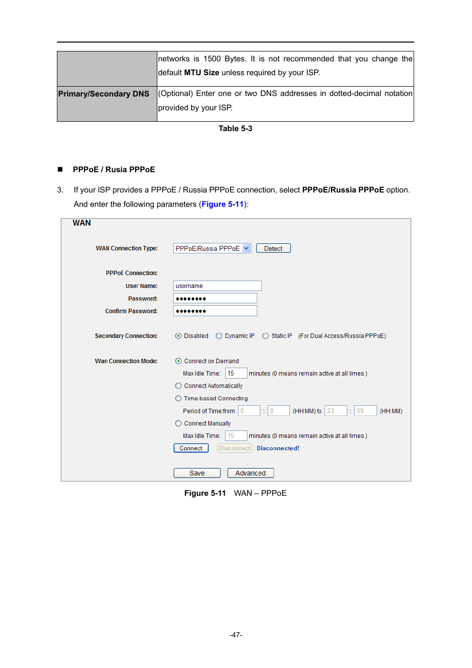 Igure | PLANET WNRT-627 User Manual | Page 47 / 165