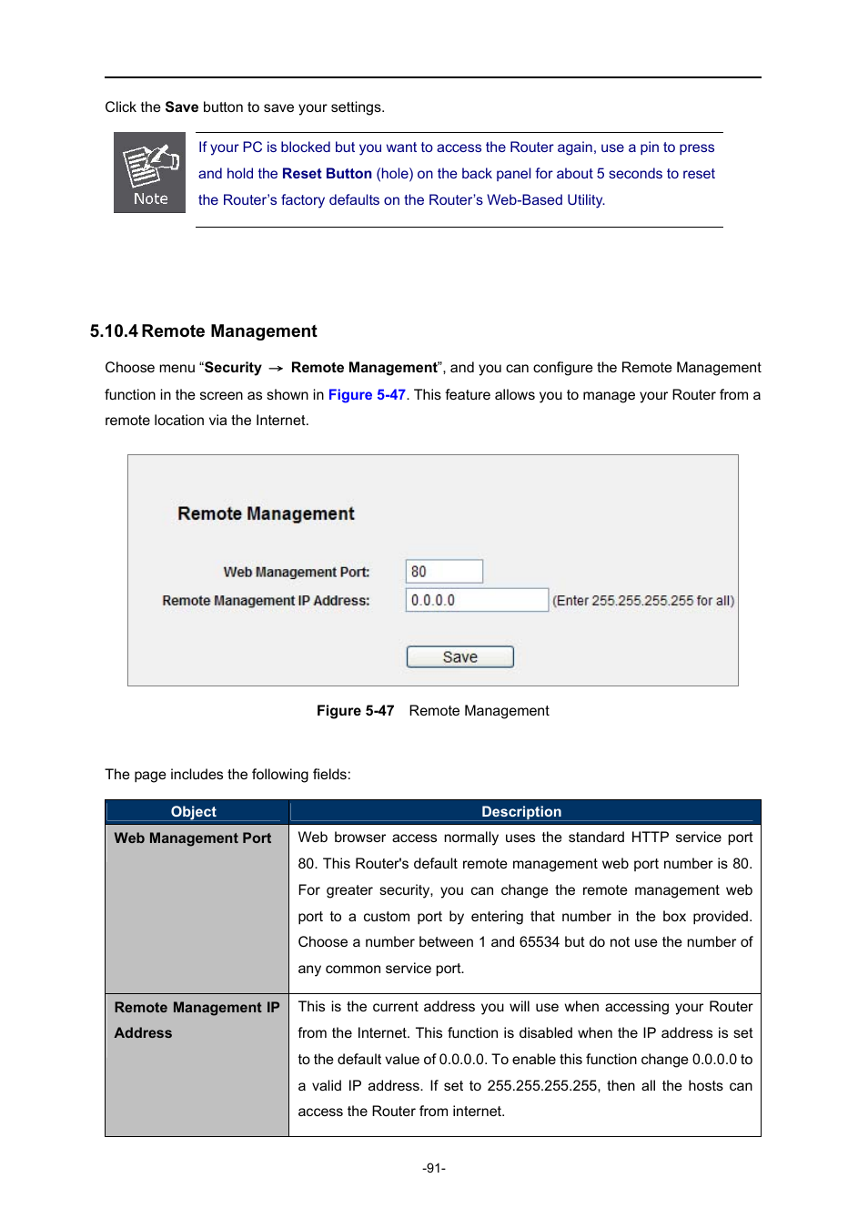 4 remote management, Remote management, Igure | Emote, Anagement | PLANET WNRT-627 User Manual | Page 91 / 165