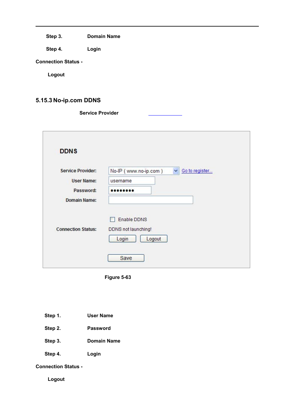 3 no-ip.com ddns, No-ip.com ddns | PLANET WNRT-627 User Manual | Page 115 / 156
