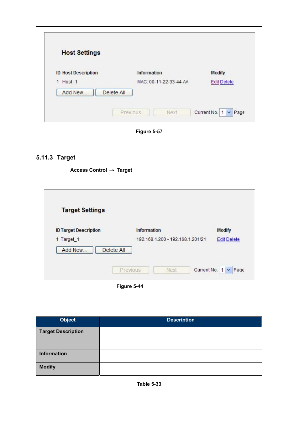 3 target, Target | PLANET WNRT-627 User Manual | Page 97 / 156