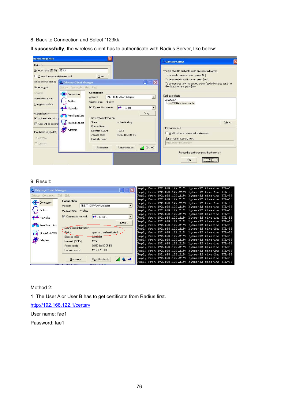 PLANET WNRT-632 User Manual | Page 76 / 86