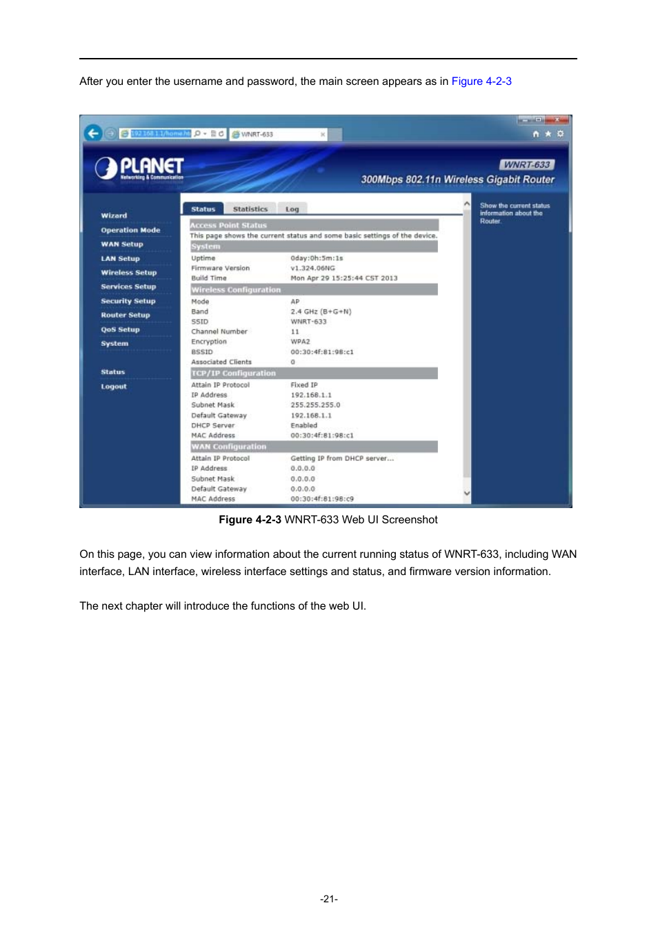 PLANET WNRT-633 User Manual | Page 28 / 114