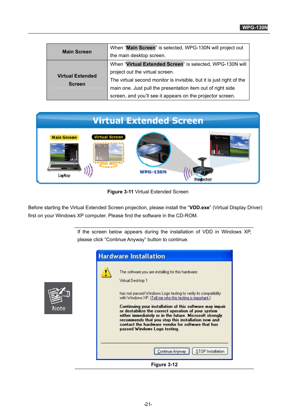 PLANET WPG-130N User Manual | Page 21 / 53