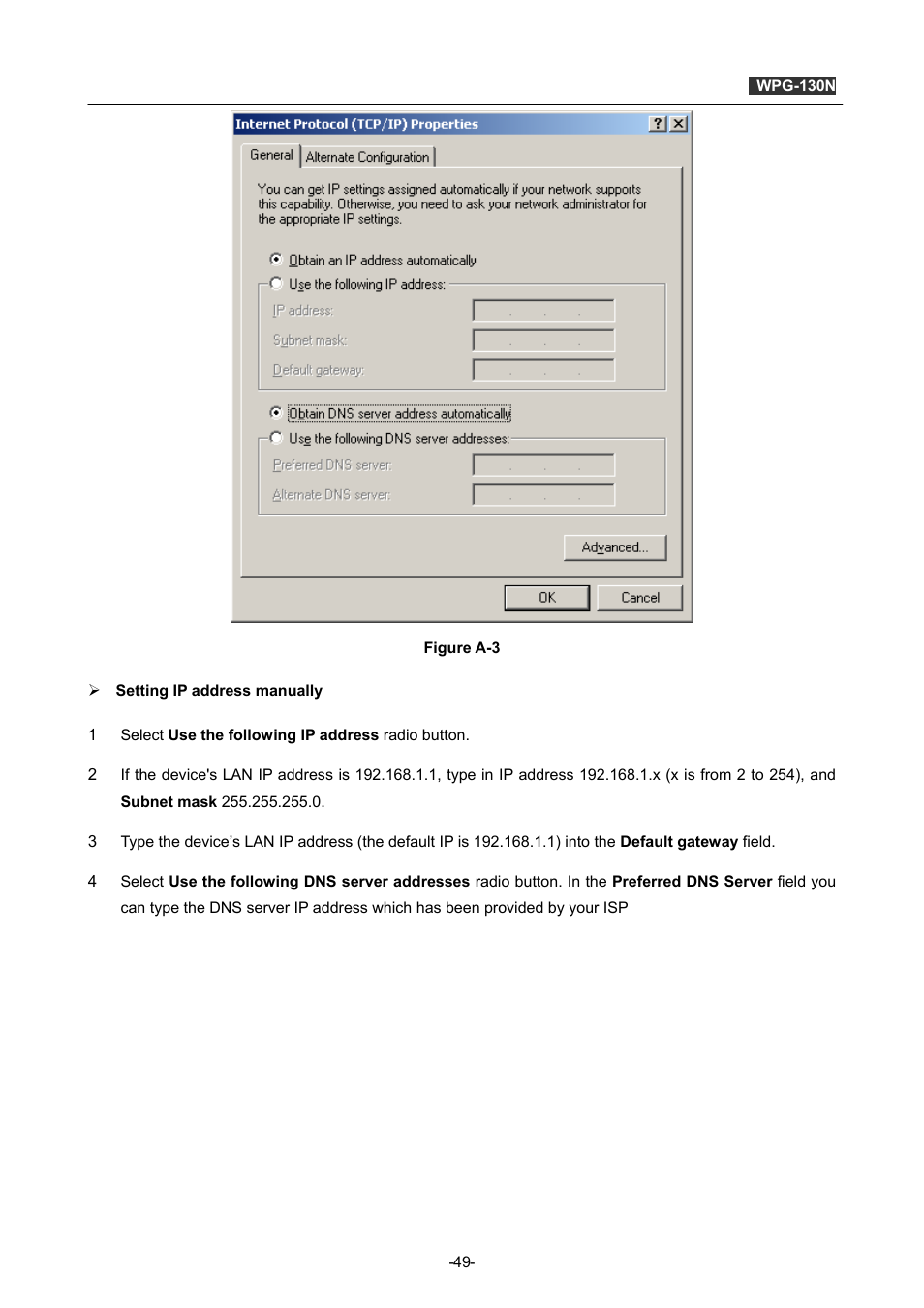 PLANET WPG-130N User Manual | Page 49 / 53
