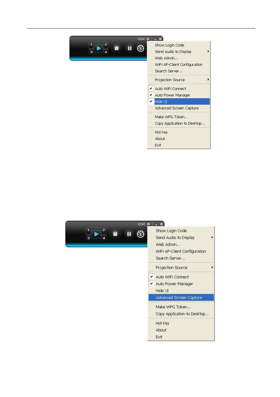 Advanced screen capture | PLANET WPG-200N User Manual | Page 24 / 53