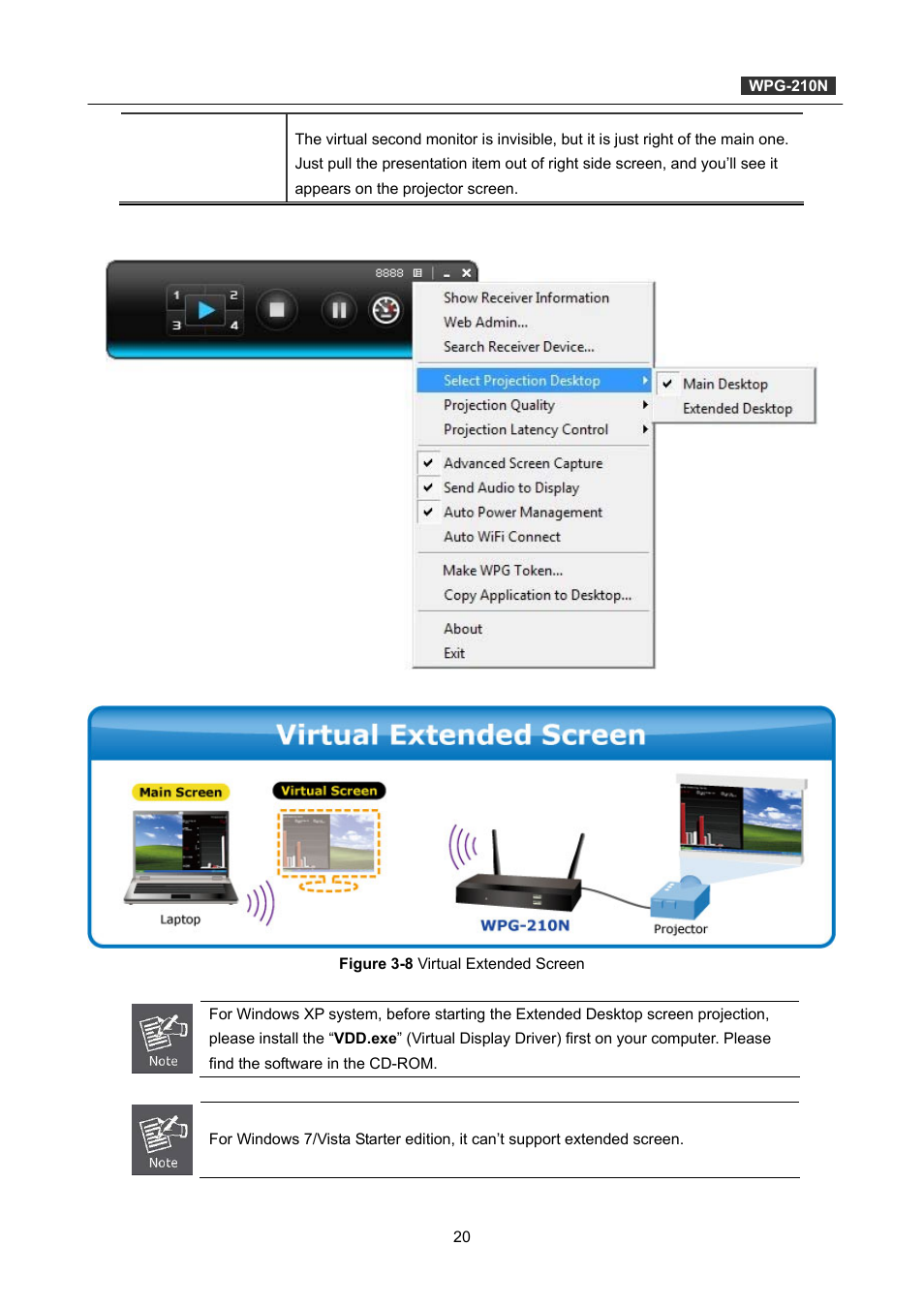 PLANET WPG-210N User Manual | Page 20 / 62