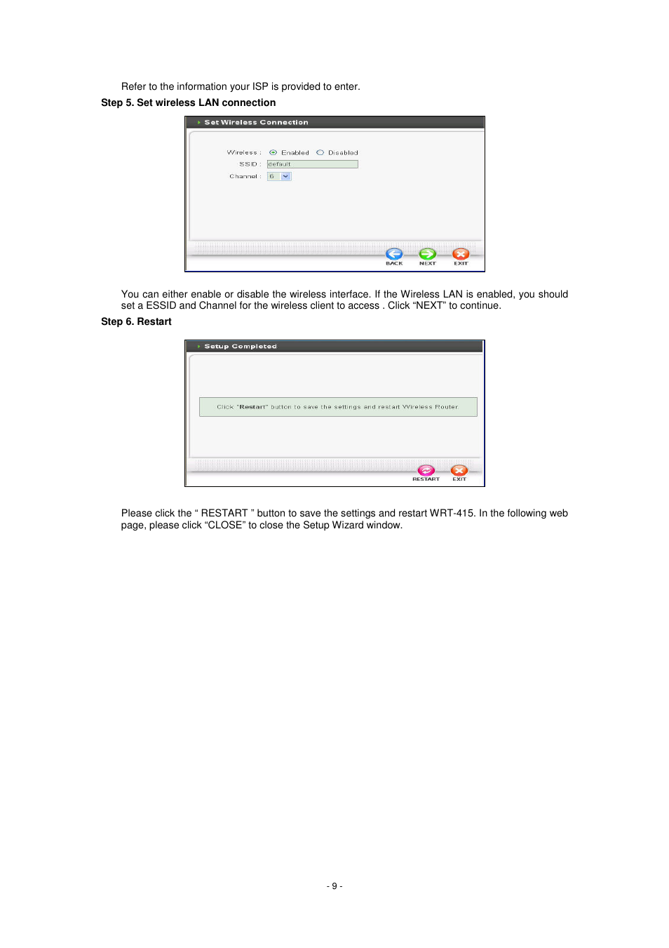 PLANET WRT-415 User Manual | Page 15 / 52