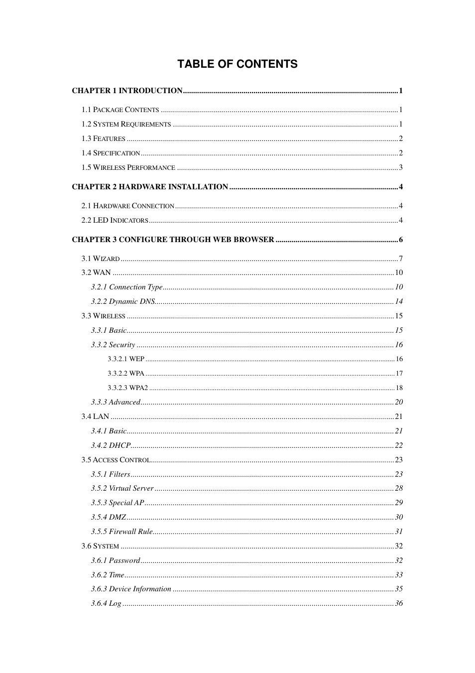 PLANET WRT-415 User Manual | Page 5 / 52