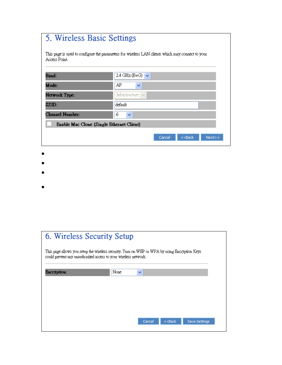 6 wireless encryption | PLANET WRT-416 User Manual | Page 17 / 40