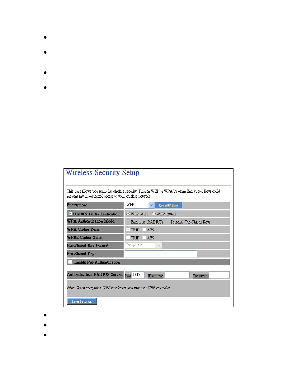 3 802.1x&wep | PLANET WRT-416 User Manual | Page 25 / 40