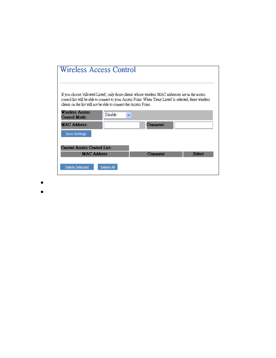 4 access control, 5 wds setting | PLANET WRT-416 User Manual | Page 27 / 40