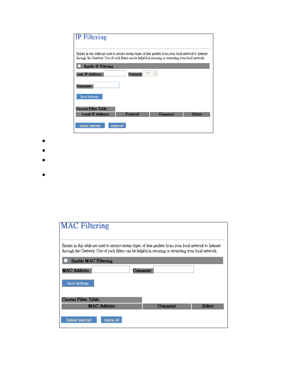 3 mac filtering | PLANET WRT-416 User Manual | Page 34 / 40