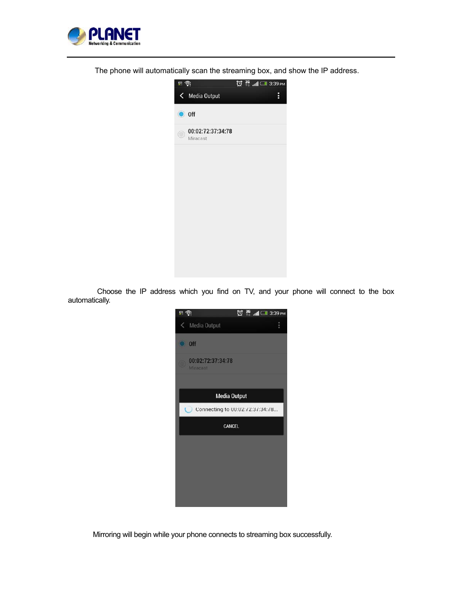 PLANET WTV-3000 User Manual | Page 18 / 40