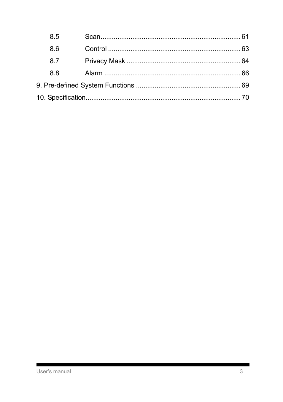 PLANET CAM-ISD52 User Manual | Page 4 / 72