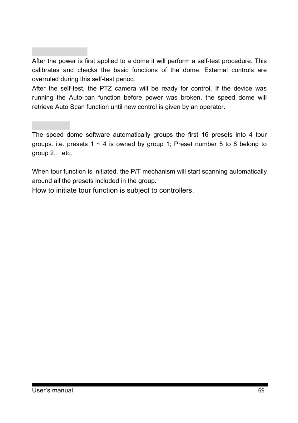 Pre-defined system functions | PLANET CAM-ISD52 User Manual | Page 70 / 72