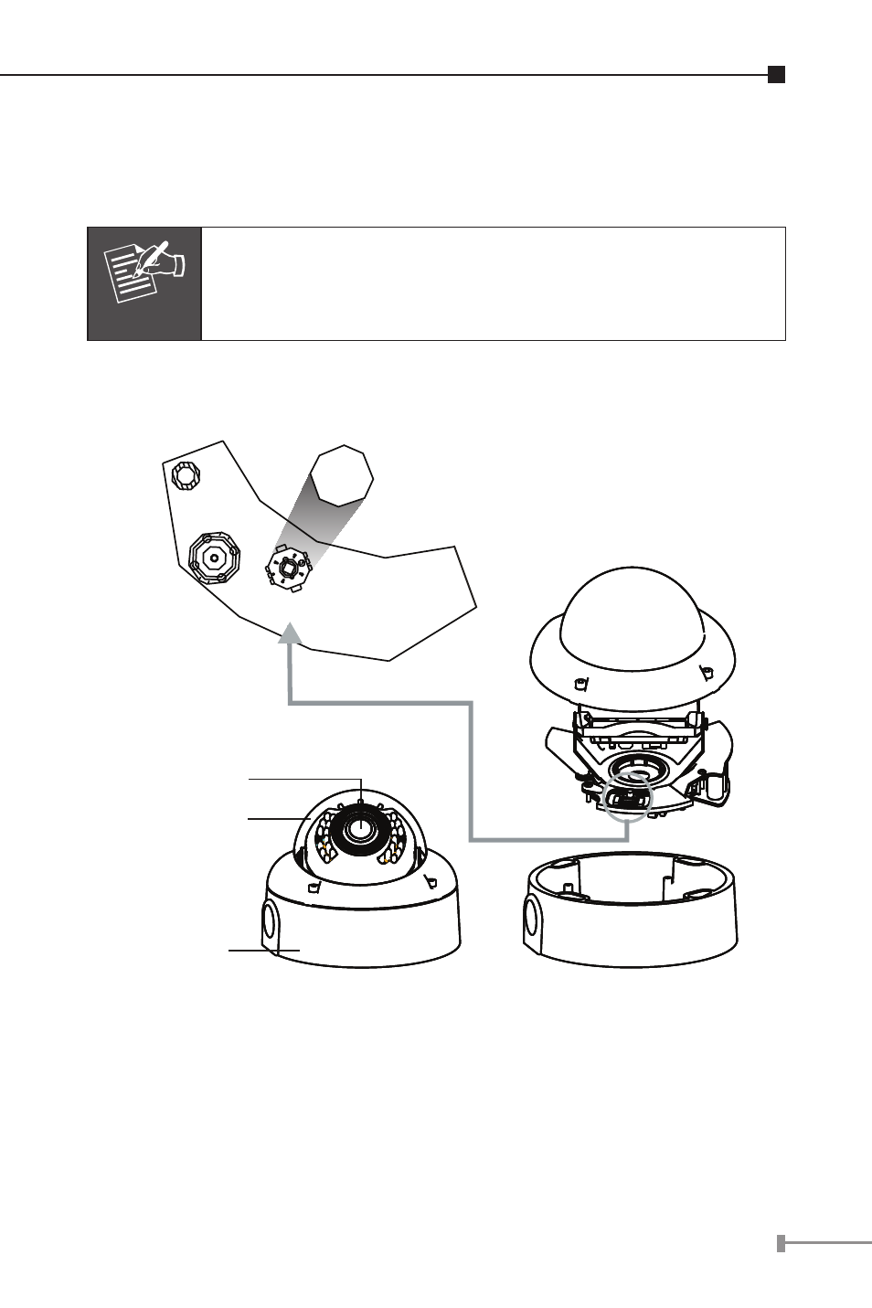 Chapter 4. operation - osd framework, 1 osd button instruction | PLANET CAM-IVP55 User Manual | Page 17 / 28