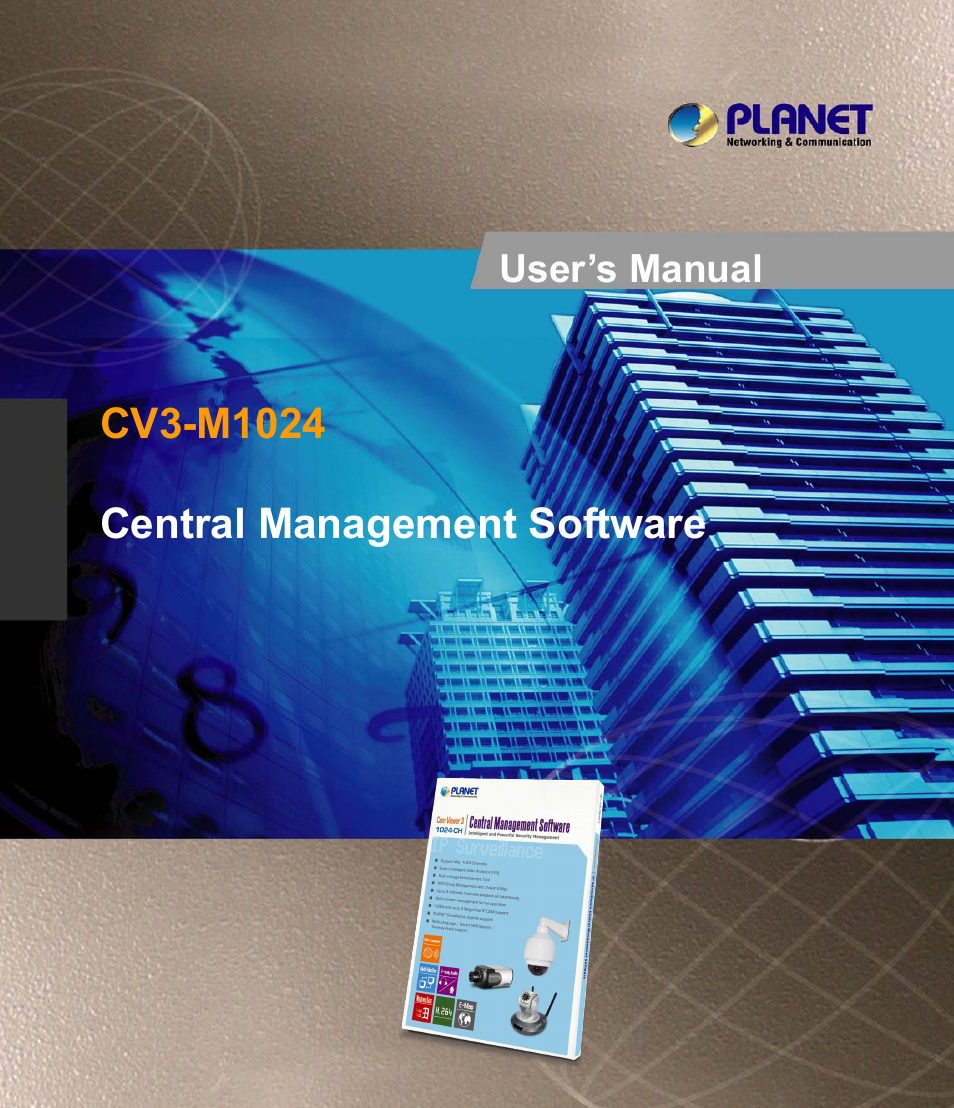 PLANET CV3-M1024 User Manual | 63 pages