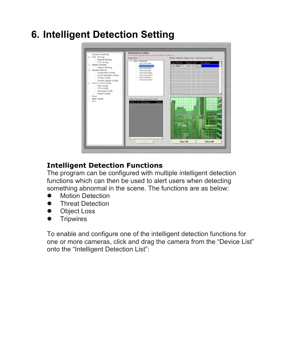 Intelligent detection setting | PLANET CV3-M1024 User Manual | Page 18 / 63