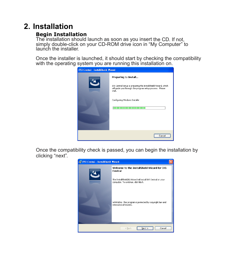 Installation | PLANET CV3-M1024 User Manual | Page 6 / 63