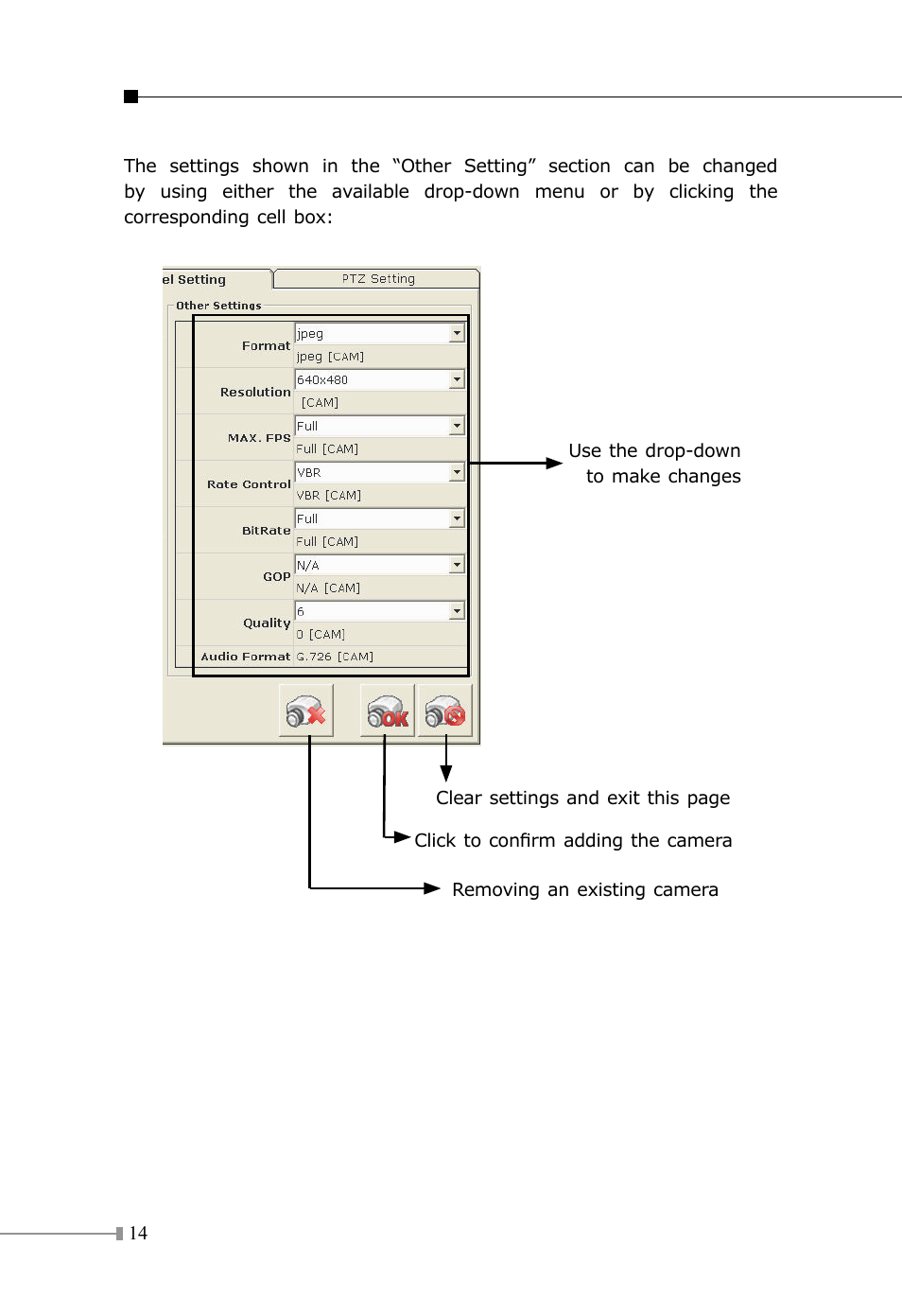 PLANET CV3P Series User Manual | Page 14 / 16