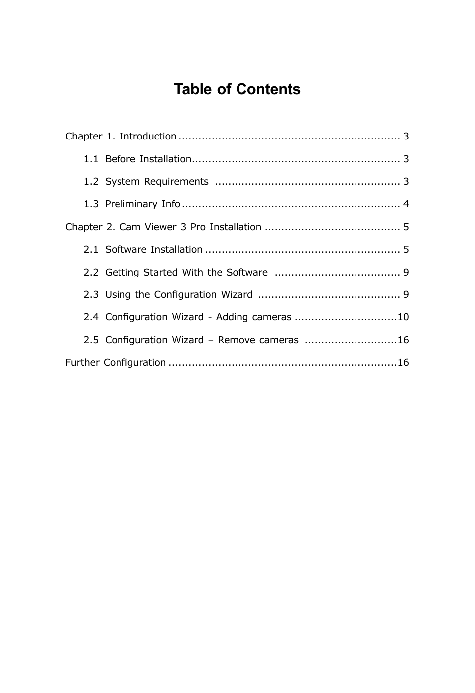 PLANET CV3P Series User Manual | Page 2 / 16