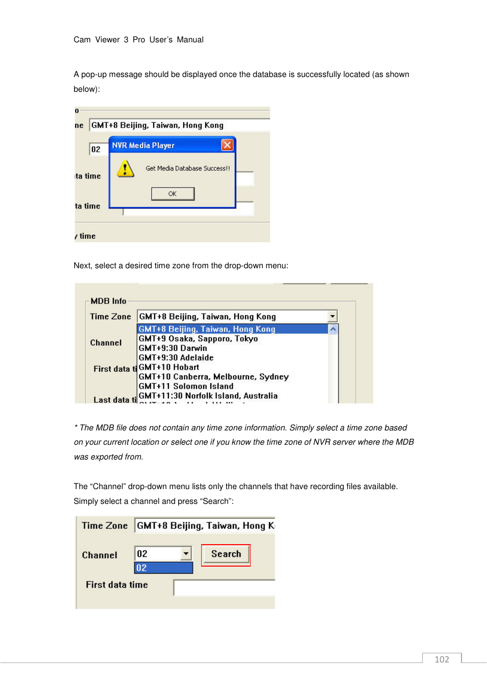 PLANET CV3P Series User Manual | Page 102 / 119