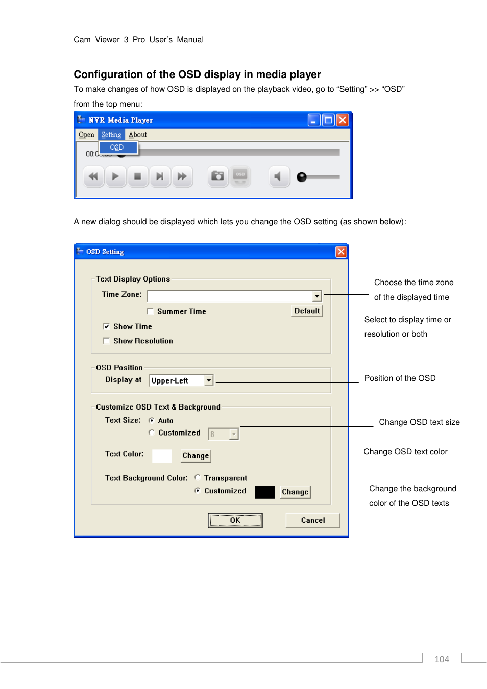 PLANET CV3P Series User Manual | Page 104 / 119