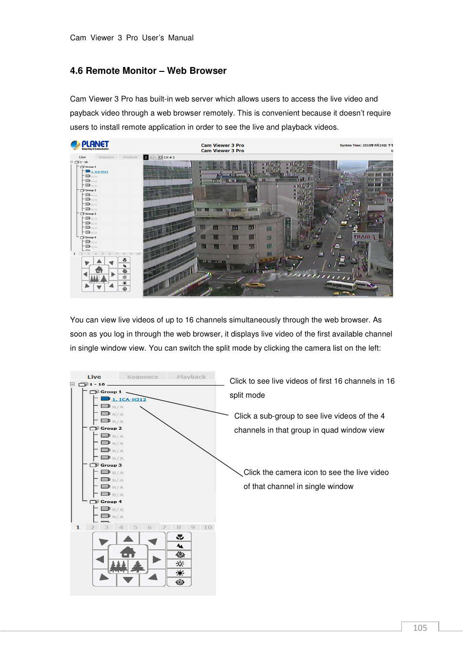 PLANET CV3P Series User Manual | Page 105 / 119