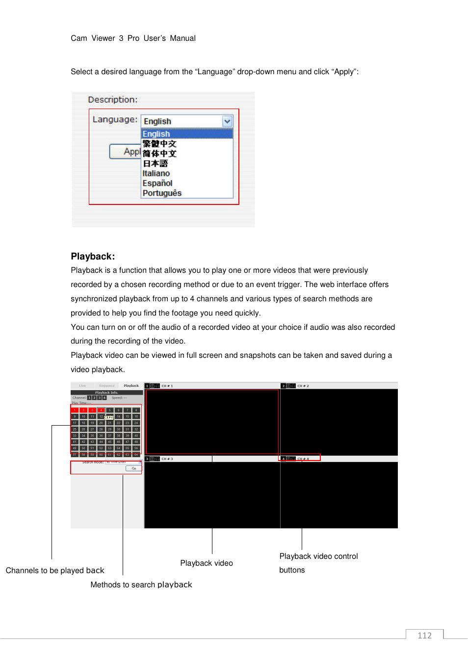 PLANET CV3P Series User Manual | Page 112 / 119