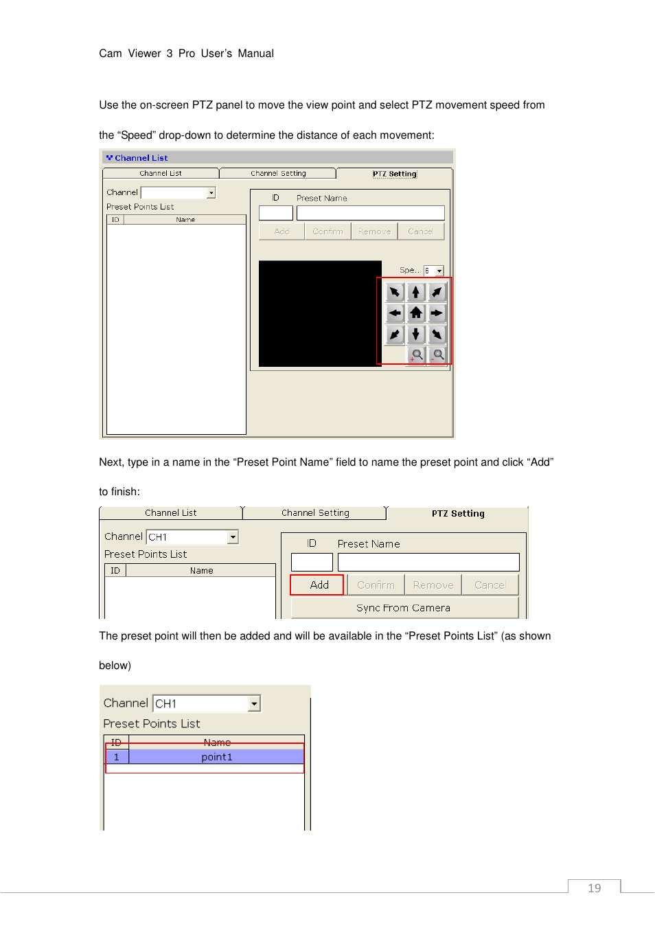PLANET CV3P Series User Manual | Page 19 / 119