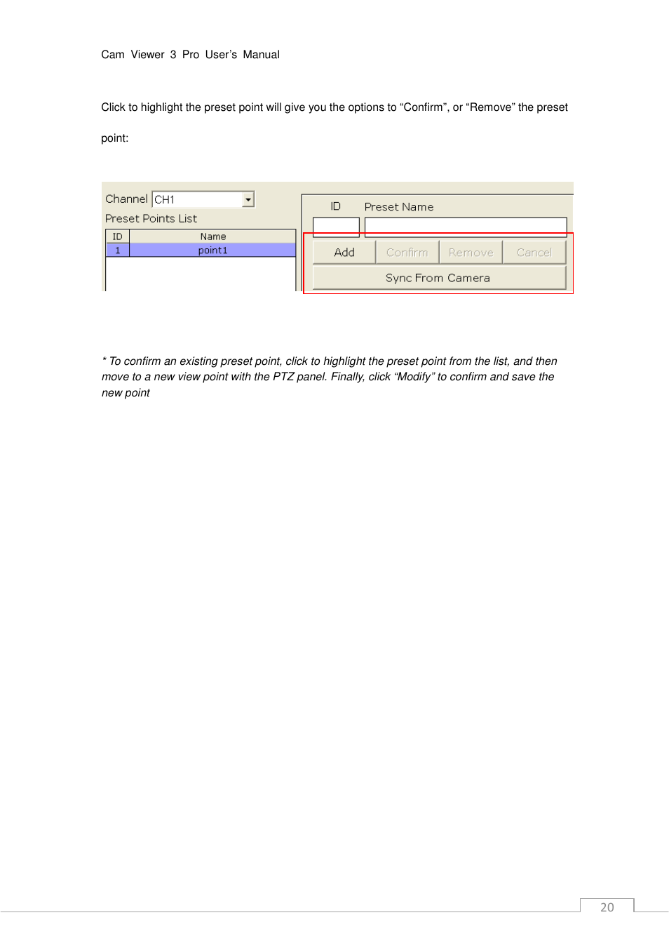 PLANET CV3P Series User Manual | Page 20 / 119