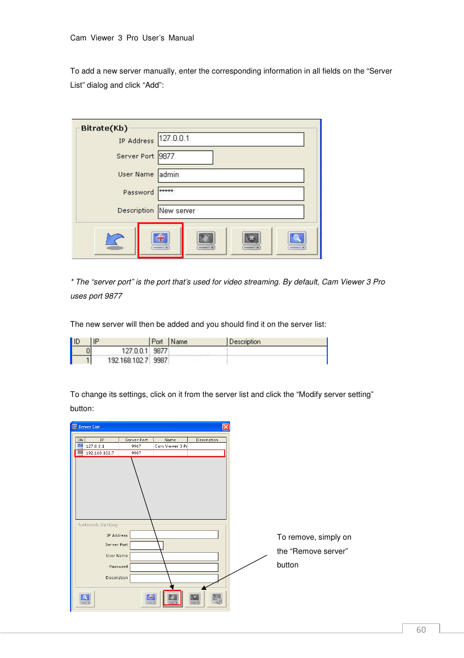 PLANET CV3P Series User Manual | Page 60 / 119