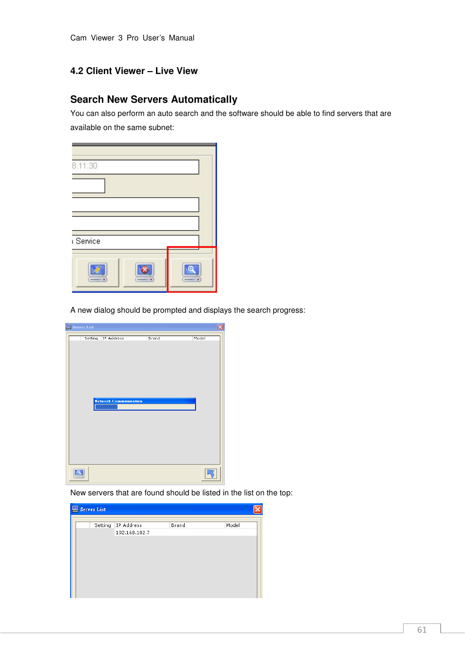 PLANET CV3P Series User Manual | Page 61 / 119