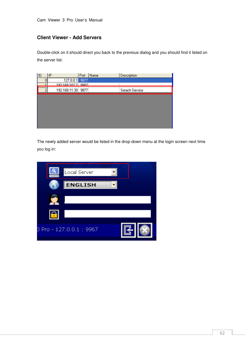 PLANET CV3P Series User Manual | Page 62 / 119