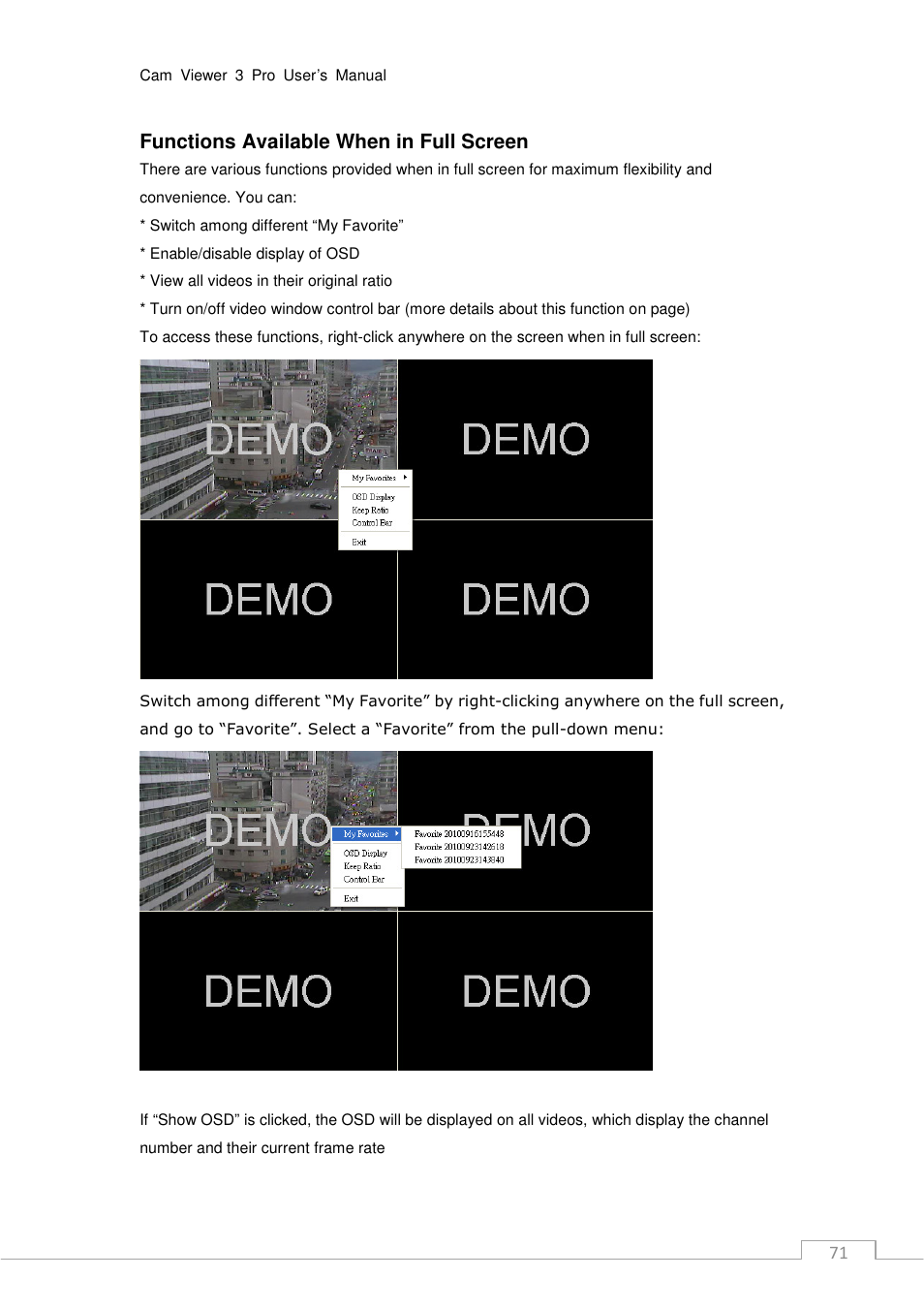 PLANET CV3P Series User Manual | Page 71 / 119