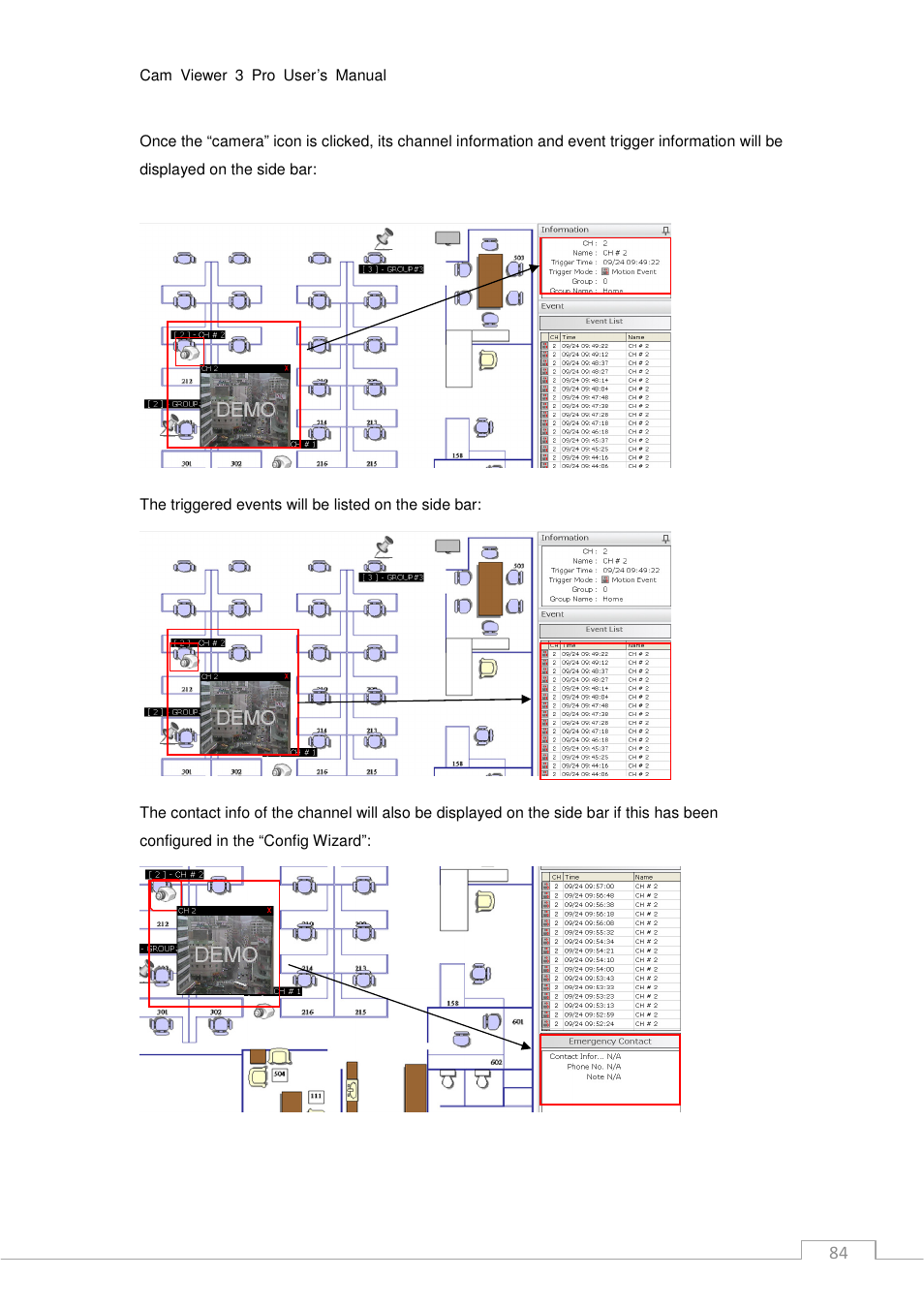 PLANET CV3P Series User Manual | Page 84 / 119