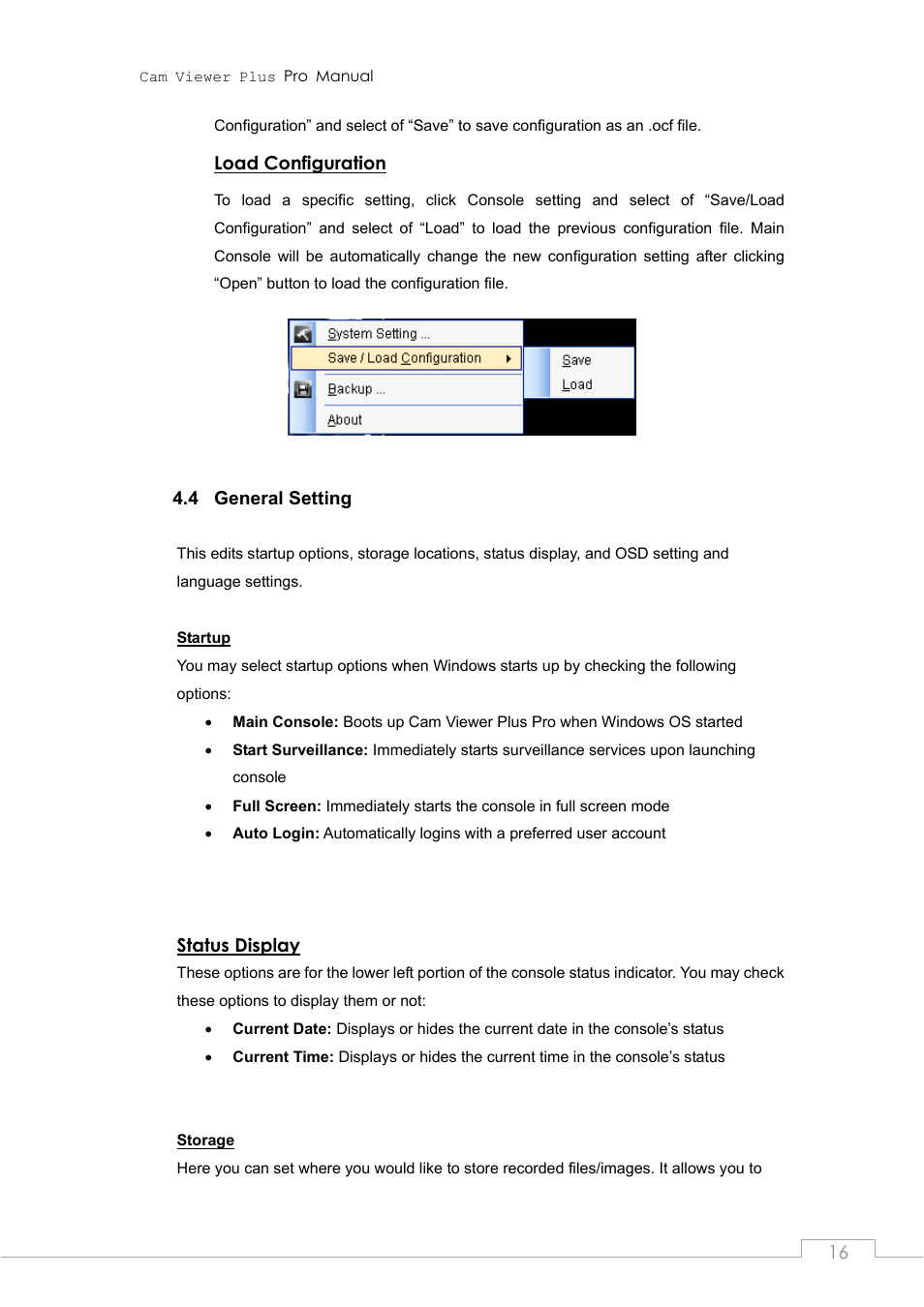 4 general setting, General setting | PLANET CVPP Series User Manual | Page 16 / 66
