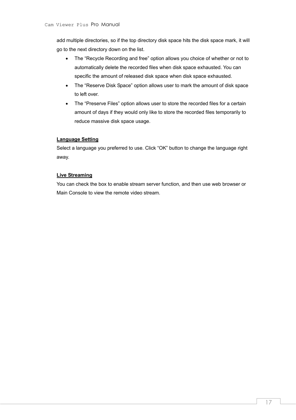 PLANET CVPP Series User Manual | Page 17 / 66