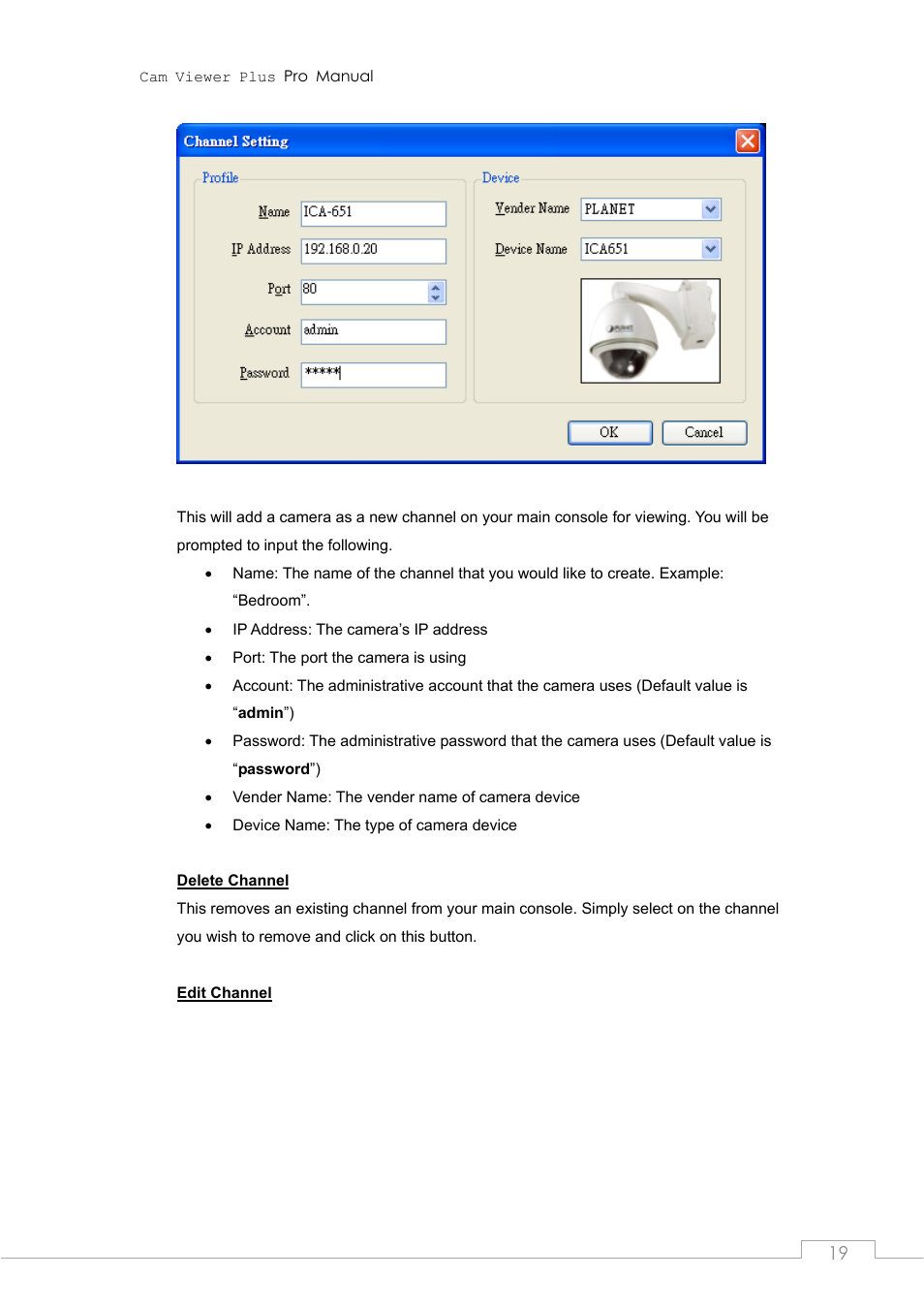 PLANET CVPP Series User Manual | Page 19 / 66