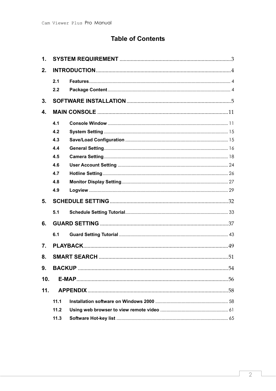PLANET CVPP Series User Manual | Page 2 / 66
