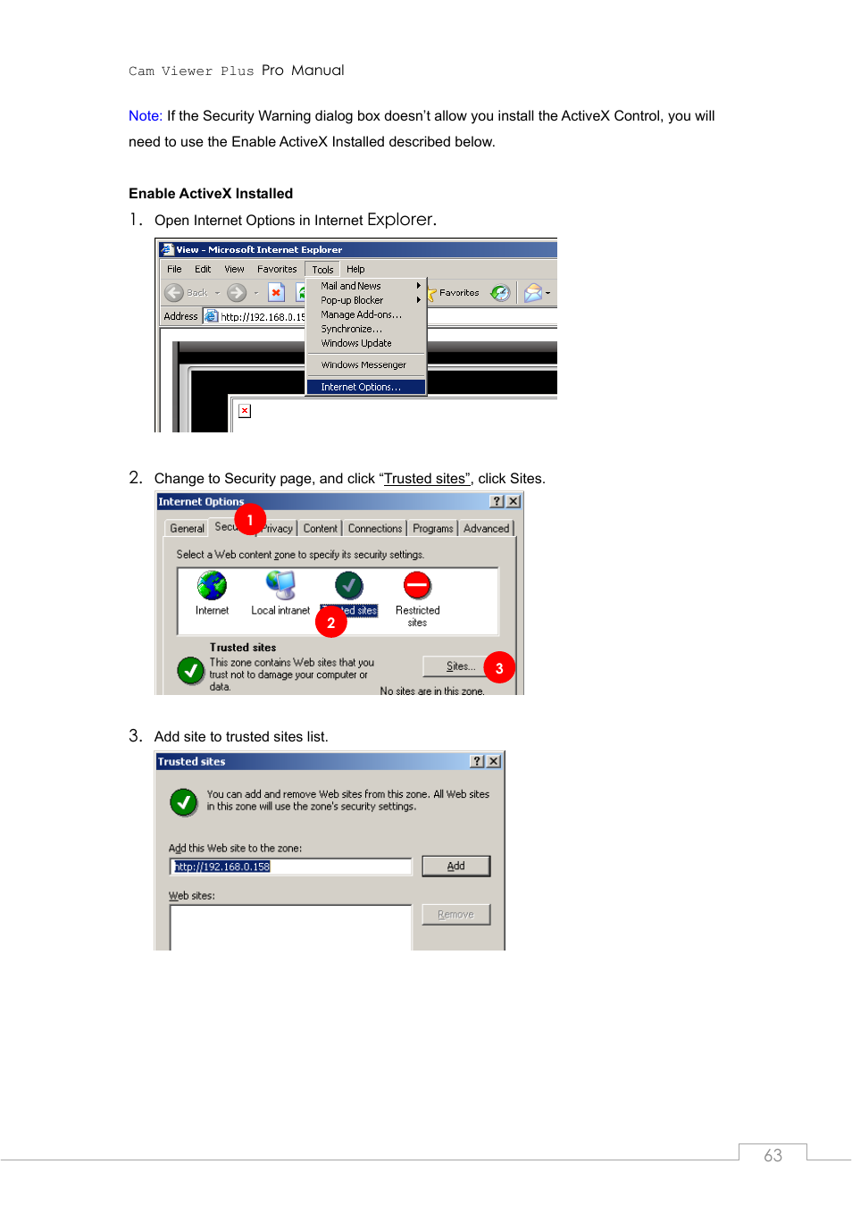 PLANET CVPP Series User Manual | Page 63 / 66