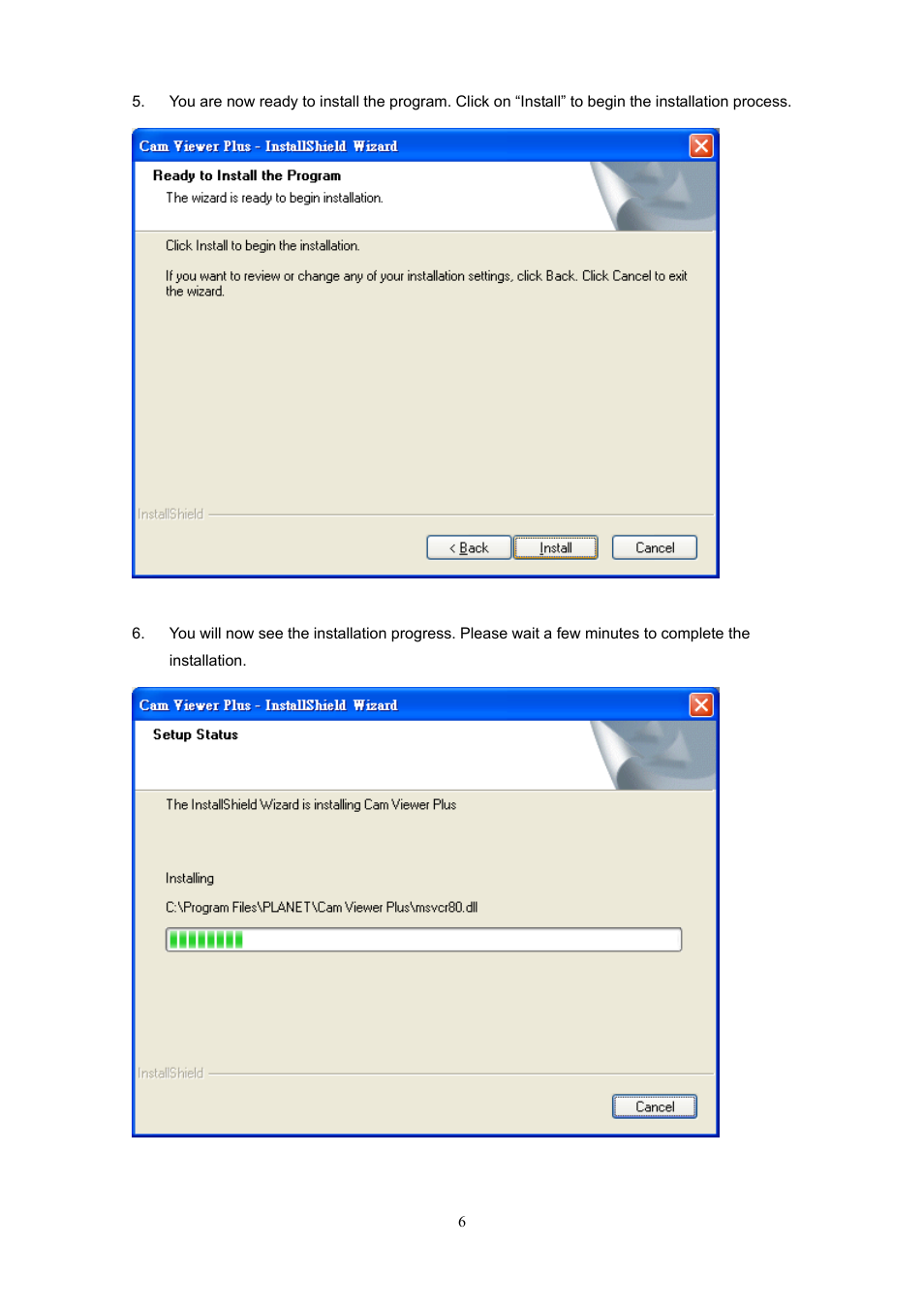 PLANET CVPP Series User Manual | Page 7 / 12