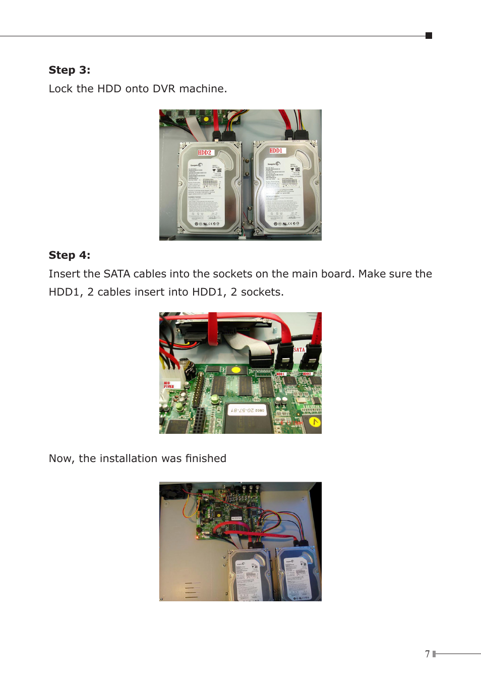 PLANET DVR-1671 User Manual | Page 7 / 8