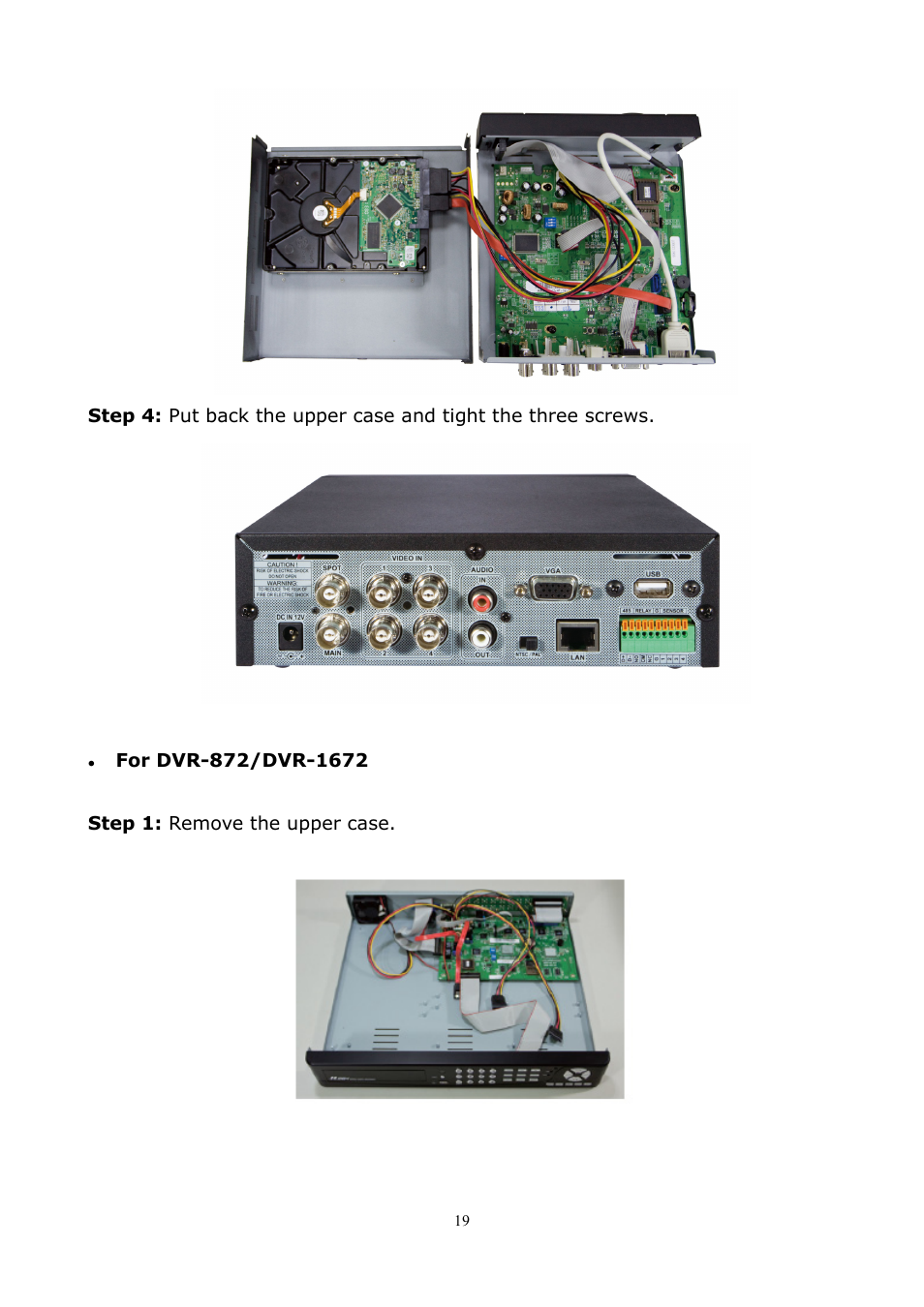 PLANET DVR-1672 User Manual | Page 25 / 100