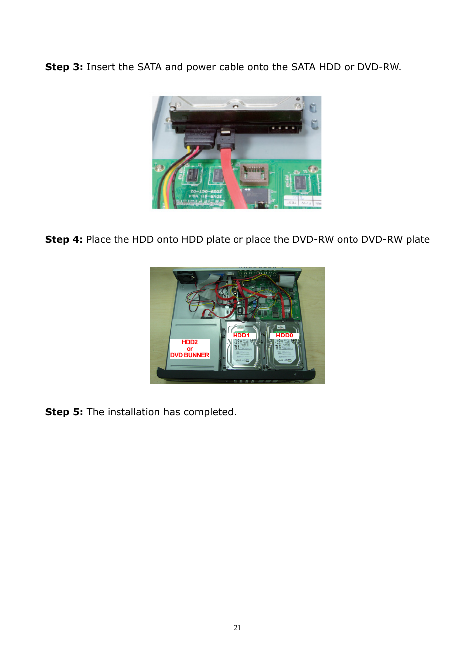 PLANET DVR-1672 User Manual | Page 27 / 100