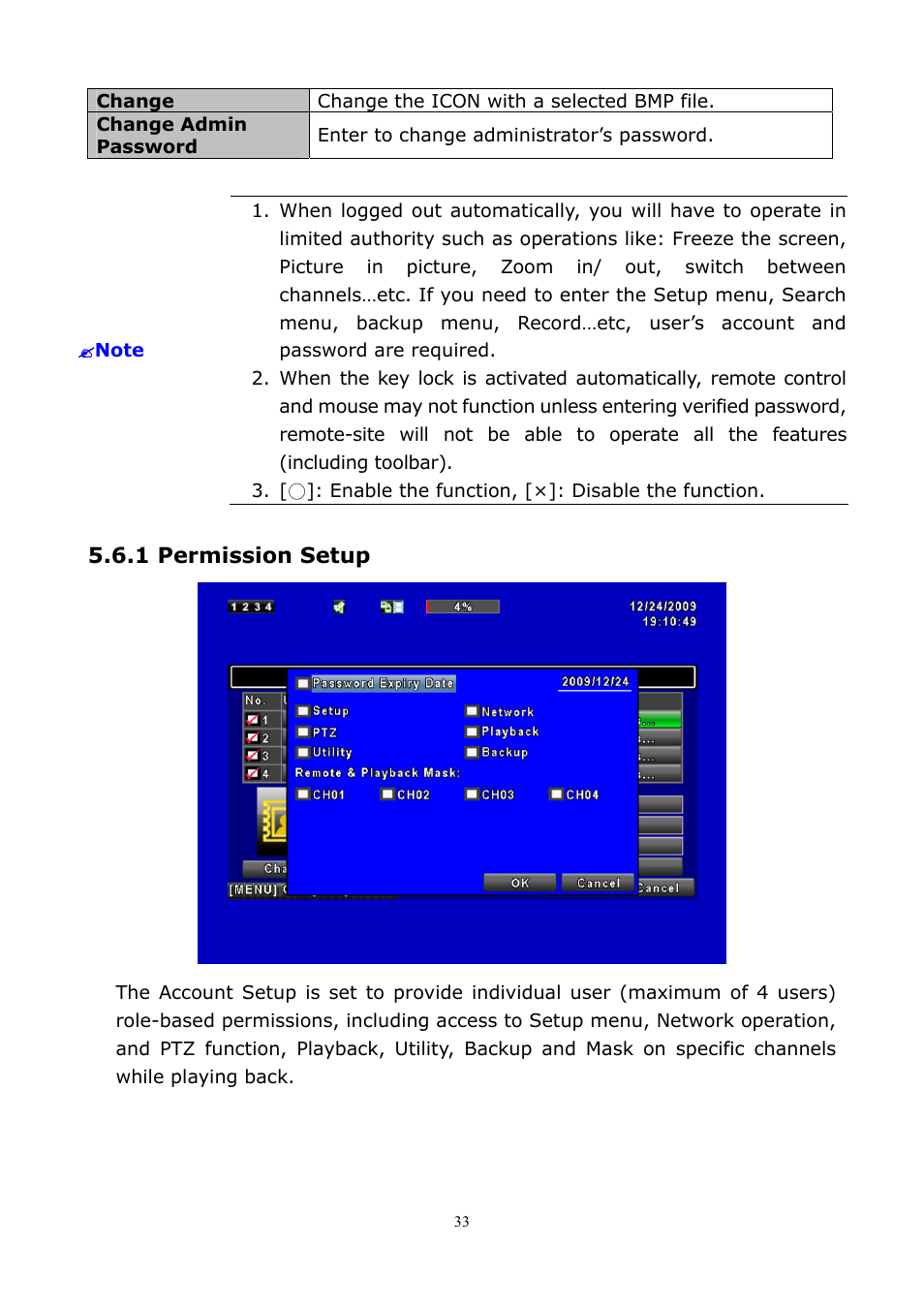 PLANET DVR-1672 User Manual | Page 39 / 100